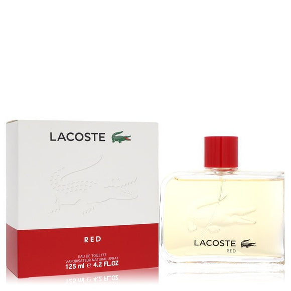 Lacoste Red Style In Play by Lacoste Eau De Toilette Spray (New Packaging) 4.2 oz (Men) Lacoste fragrance for men, Lacoste