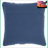 18 Navy Blue Textured Diamonds Throw Pillow Accent Throw Pillows Accent Throw Pillows, Home Decor