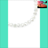 83593 - Believe Hope Faith 6mm Glass Beads Stretch Bracelet Jewelry & Accessories - Bracelets & Bangles - Charm Bracelets $20 - $50, aqua,