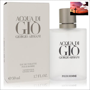 Acqua Di Gio by Giorgio Armani Eau De Toilette Spray 1.7 oz (Men) Giorgio Armani fragrance for men, Giorgio Armani