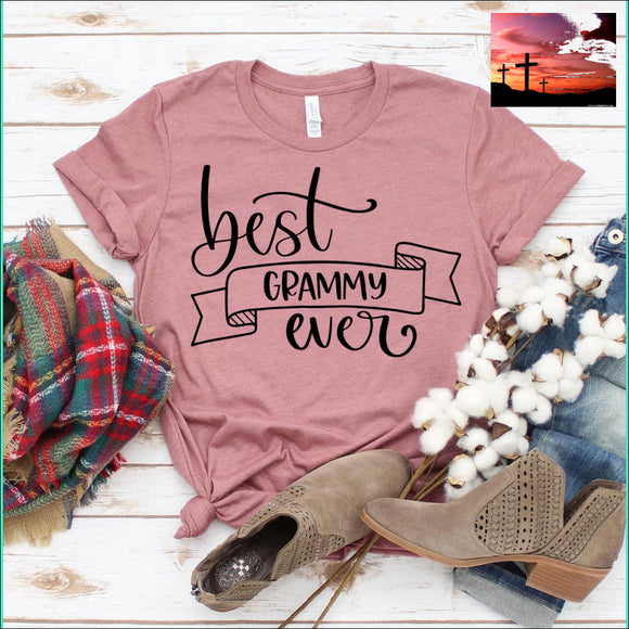 Best Grammy Ever T-Shirt Women’s Fashion - Women’s Clothing - Tops & Tees - T-Shirts $20 - $50, grandma, modalyst, t-shirts, tops & tees