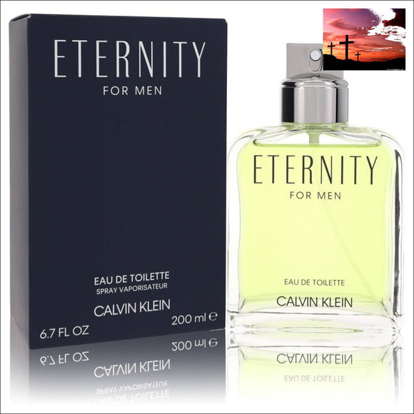 Eternity by Calvin Klein Eau De Toilette Spray 6.7 oz (Men) Calvin Klein Calvin Klein, fragrance for men