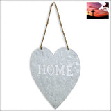 Home Gray Galvanized Cut Out Metal Wall Decor Wall Decor Home Decor, Wall Decor