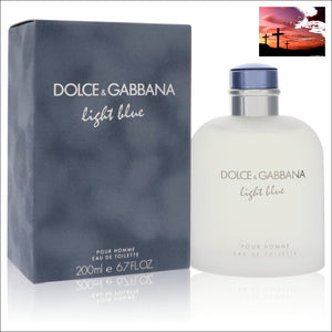 Light Blue by Dolce & Gabbana Eau De Toilette Spray 6.8 oz (Men) Dolce & Gabbana Dolce & Gabbana, fragrance for men