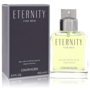 ETERNITY by Calvin Klein Eau De Toilette Spray 3.4 oz (Men) Calvin Klein frgx men