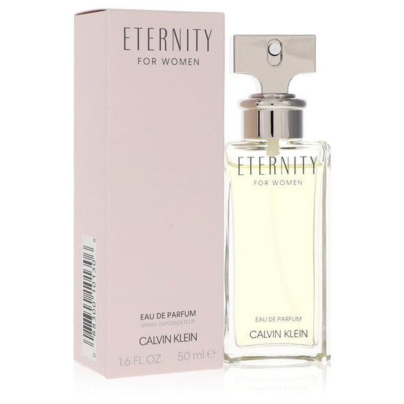 ETERNITY by Calvin Klein Eau De Parfum Spray 1.7 oz (Women) Calvin Klein fragrance for women