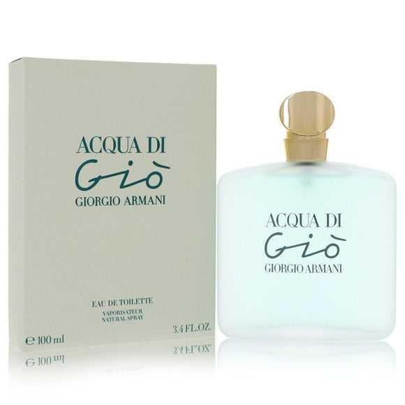 Acqua Di Gio by Giorgio Armani Eau De Toilette Spray 3.3 oz (Women) Giorgio Armani fragrance for women, Giorgio Armani