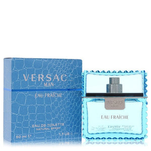 Versace Man by Versace Eau Fraiche Eau De Toilette Spray (Blue) 1.7 oz (Men) Versace fragrance for men, Versace