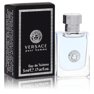 Versace Pour Homme by Versace Mini EDT.17 oz (Men) Versace fragrance for men, Versace
