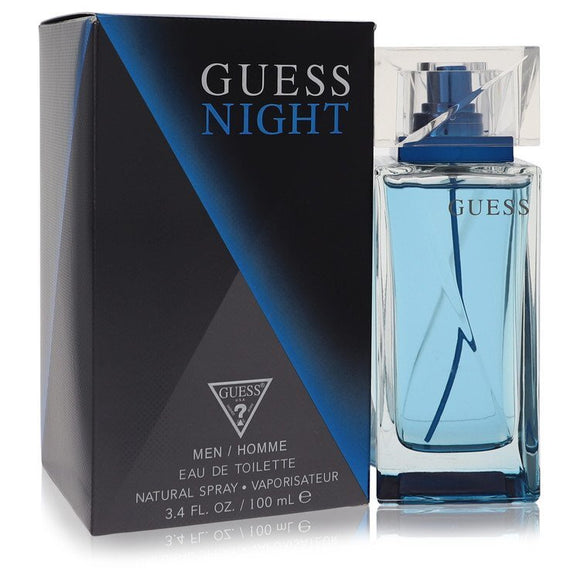 Guess Night by Guess Eau De Toilette Spray 3.4 oz (Men) Guess fragrance for men, Guess
