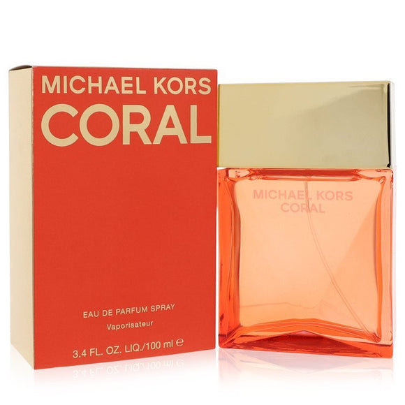 Michael Kors Coral by Michael Kors Eau De Parfum Spray 3.4 oz (Women) Michael Kors fragrance for women, Michael Kors