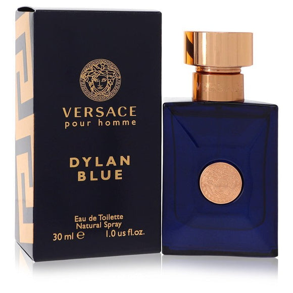 Versace Pour Homme Dylan Blue by Versace Eau De Toilette Spray 1 oz (Men) Versace fragrance for men, Versace