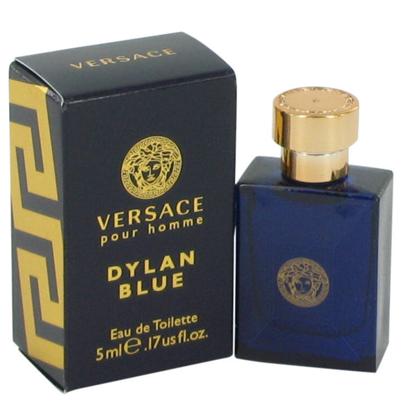 Versace Pour Homme Dylan Blue by Versace Mini EDT.17 oz (Men) Versace fragrance for men, Versace