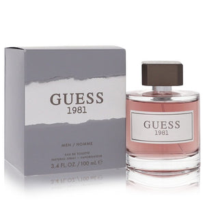 Guess 1981 by Guess Eau De Toilette Spray 3.4 oz (Men) Guess fragrance for men, Guess