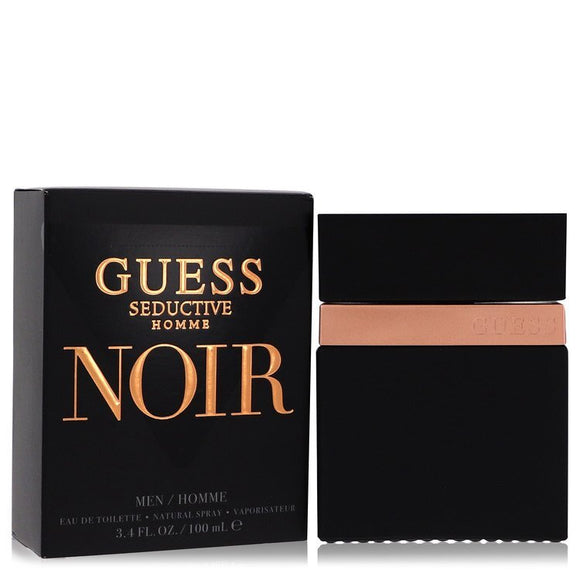 Guess Seductive Homme Noir by Guess Eau De Toilette Spray 3.4 oz (Men) Guess fragrance for men, Guess