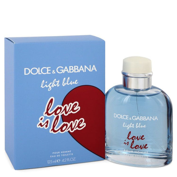Light Blue Love Is Love by Dolce & Gabbana Eau De Toilette Spray 4.2 oz (Men) Dolce & Gabbana Dolce & Gabbana, fragrance for men