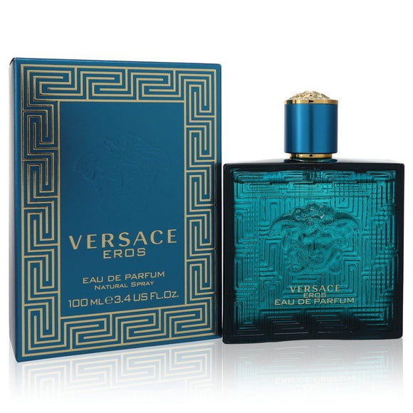 Versace Eros by Versace Eau De Parfum Spray 3.4 oz (Men) Versace fragrance for men, Versace