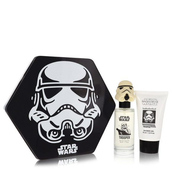 Star Wars Stormtrooper 3D by Disney Gift Set -- 1.7 oz Eau De Toilette Spray + 2.5 oz Shower Gel (Men) Disney Disney, fragrance for men