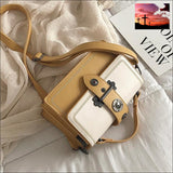 Elegant Rivet Shoulder Messenger Bag Bags & Luggage - Women’s Bags - Crossbody Bags $75 - $100, bags & luggage, black, blue, crossbody bags