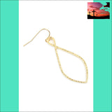 Hde2648 - Cast Christian Symbol Hook Drop Earrings Jewelry & Accessories - Earrings - Drop Earrings $20 - $50, drop earrings, earrings, 