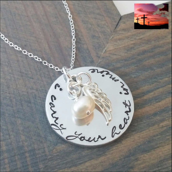 I Carry Your Heart in Mine Necklace Women - Jewelry - Necklaces $20 - $50 925 sterling silver birthday birthday gift birthday gift idea