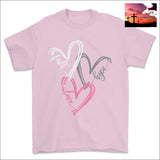 Tie Dye Faith Hope Love Heart T-Shirt Pink / S Women’s Fashion - Women’s Clothing - Tops & Tees - T-Shirts $20 - $50, black, heather gray,
